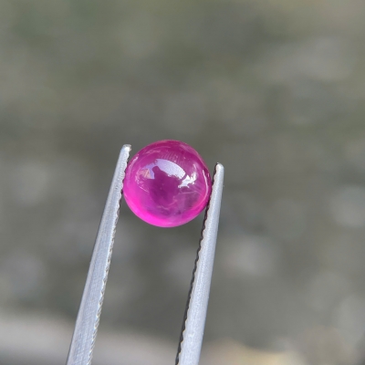 Natural Star Ruby Cabochon